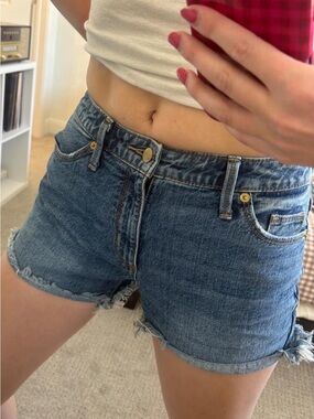 universal thread y2k style denim shorts!!